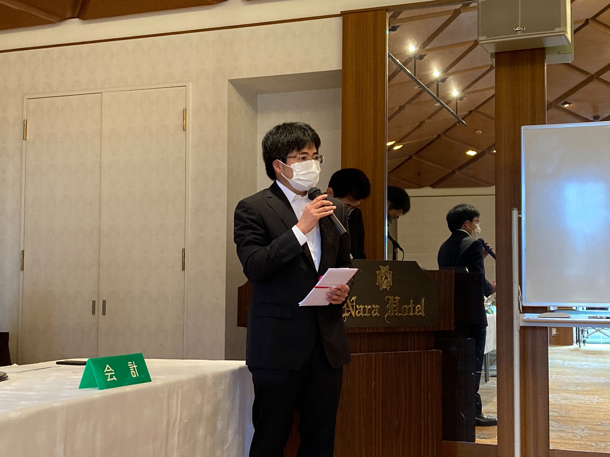 ゲスト挨拶：奈良レオクラブ会計　Leo針田大輝
