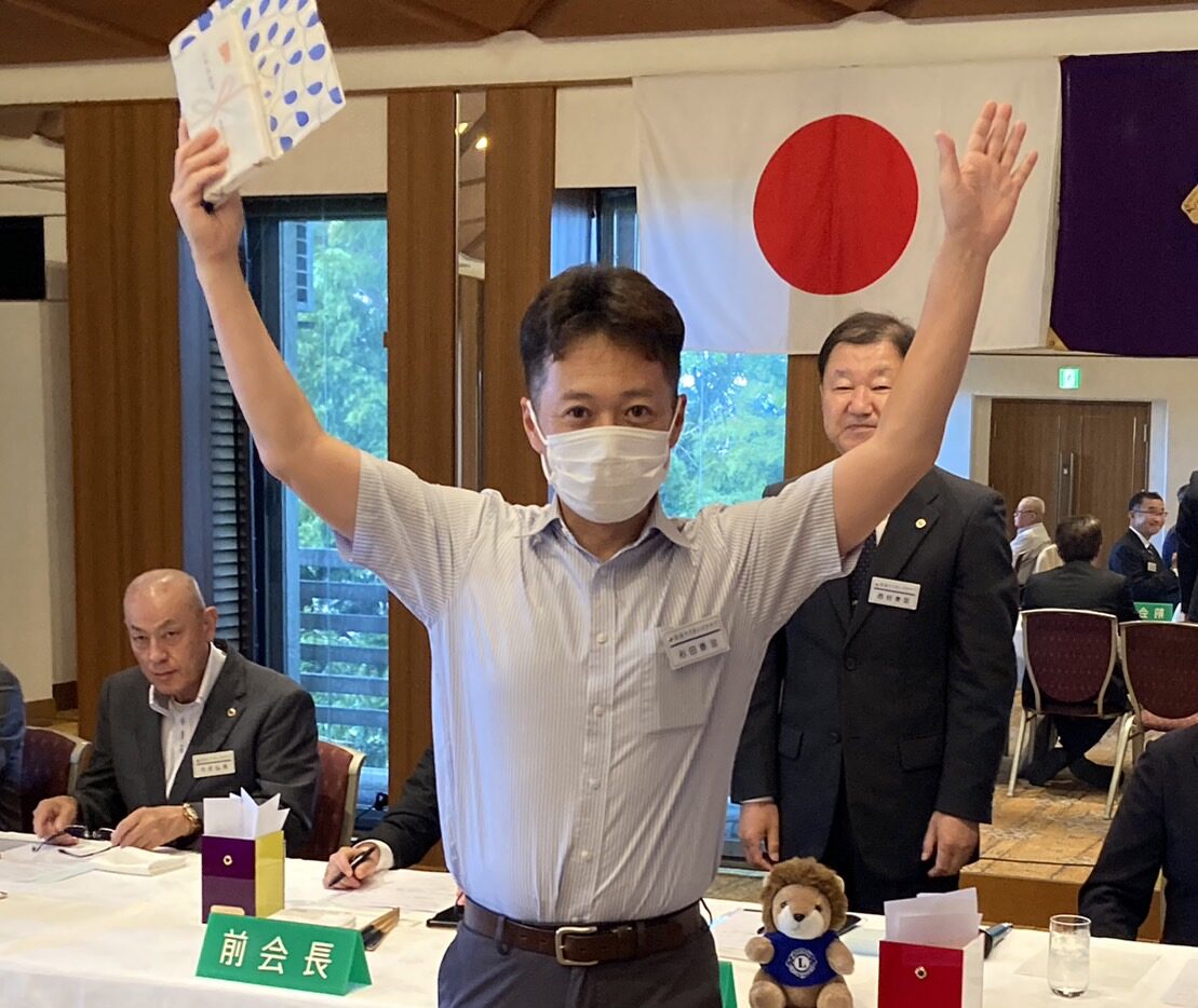 永年在籍賞10年記念品贈呈